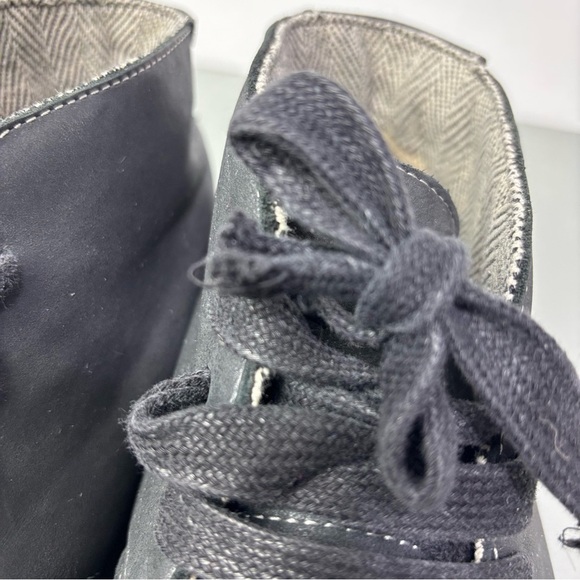 Kuru Aalto Women's Chukka Boots Orthotic Lace Up Black Leather 11.5 - Picture 6 of 16